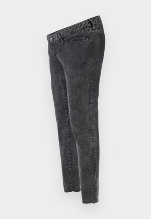 MAMALICIOUS MLOSAKA - Slim fit jeans - grey denim
