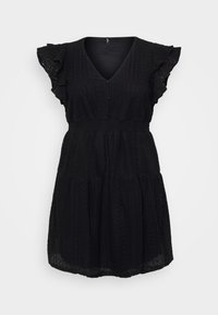 VMHONEY V NECK DRESS  - Vestido informal - black