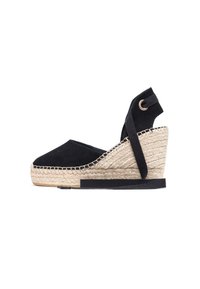 Unselected, black suede