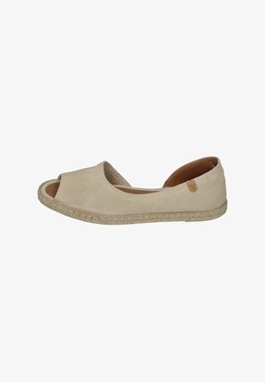 VERBENAS, CRUZ - CRUDO - Peeptoe ballet pumps - serraje crudo