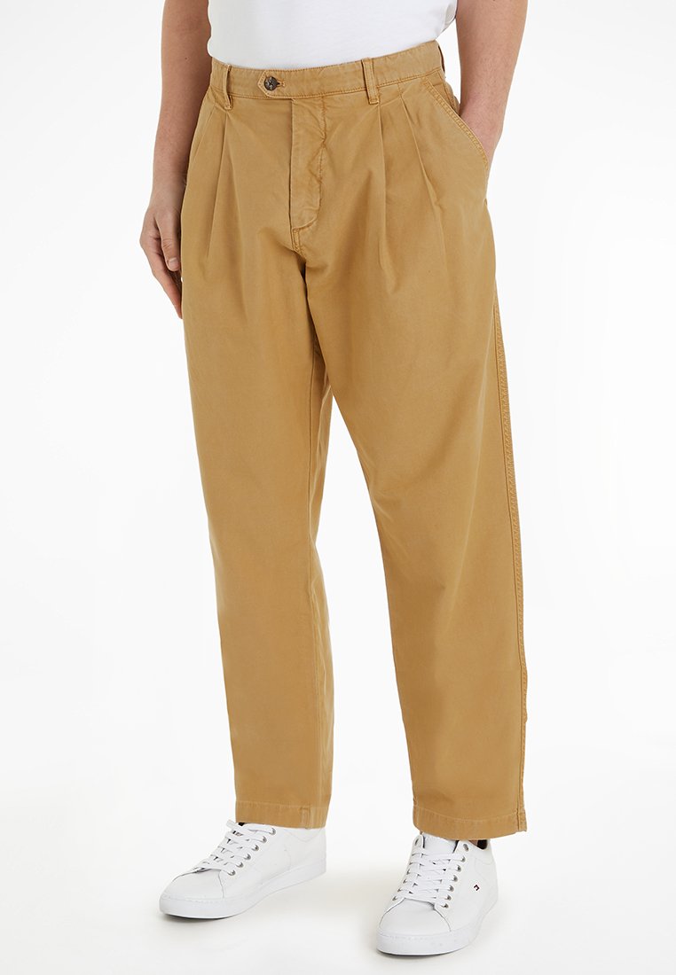 Tommy Hilfiger Chino mosterdgeel Tommy Hilfiger Chino mosterdgeel