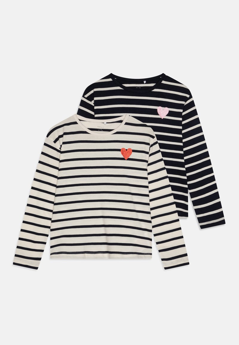 Name it NKFTOVELINA 2 PACK - Ilgarankovis viršutinės dalies drabužis - dark sapphire