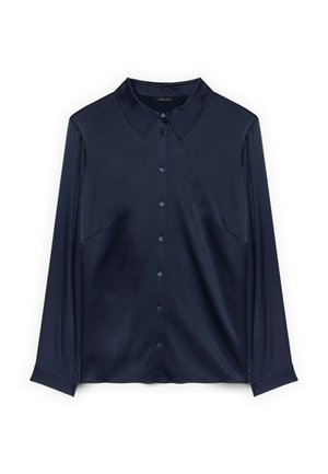 Fiorella Rubino, CAMICIA CON COLLETTO CLASSICO - Skjortebluser - blu