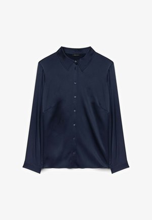 Fiorella Rubino, CAMICIA CON COLLETTO CLASSICO - Hemdbluse - blu