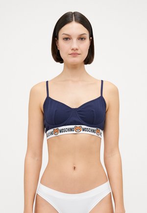 REGGISENO CON FERRETTO - Reggiseno con ferretto - blu