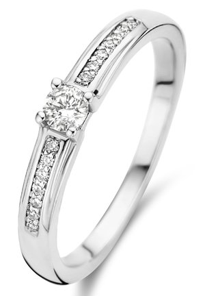 Bague - weißgoldfarben