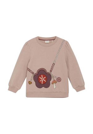 Sweatshirt - misty rose