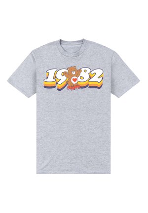 Henry Tiger CARE BEARS TENDERHEART 1982 - Camiseta estampada - heather grey
