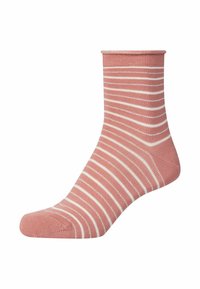 camano STRIPES 4ER PACK - Calze - almond blossom