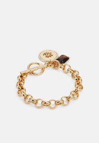 Lauren Ralph Lauren LOGO CHARM FLEX - Náramok - gold-coloured/tort