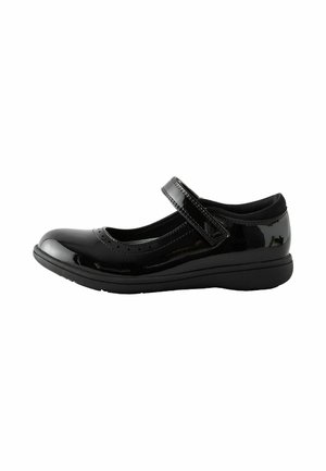 Next, WIDE FIT (G) FIT - SCHOOL BROGUE DETAIL MARY JANE SHOES . - Riemchenballerina - black patent