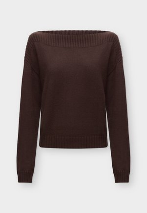 ONLY, ONLKATIA BOATNECK - Pullover - coffee bean