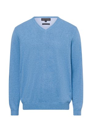 Strickpullover - hellblau