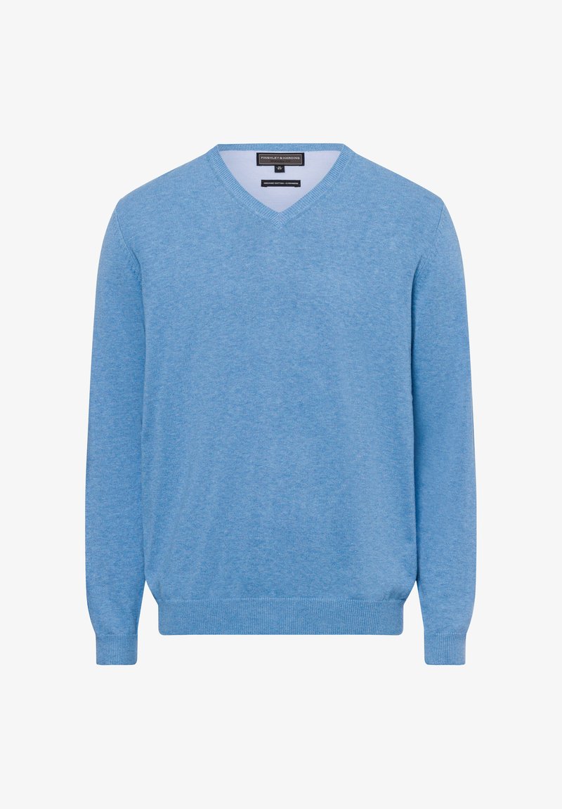 FINSHLEY & HARDING Pullover - hellblau