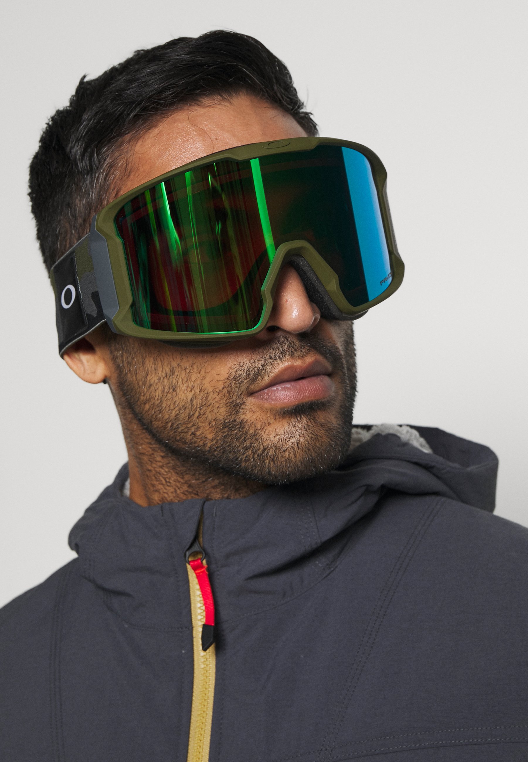 Oakley LINE MINER - Skibril - green/Groen - Zalando.nl