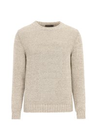 Oscar Jacobson SIMONE ROUNDNECK - Jumper - trench beige