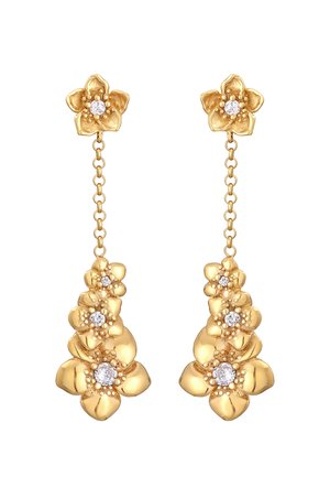 DAINTY FLOWER ELEGANT - Earrings - gold coloured