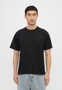 Essential Collective ORGANIC COTTON - Z�ákladné tričko - black