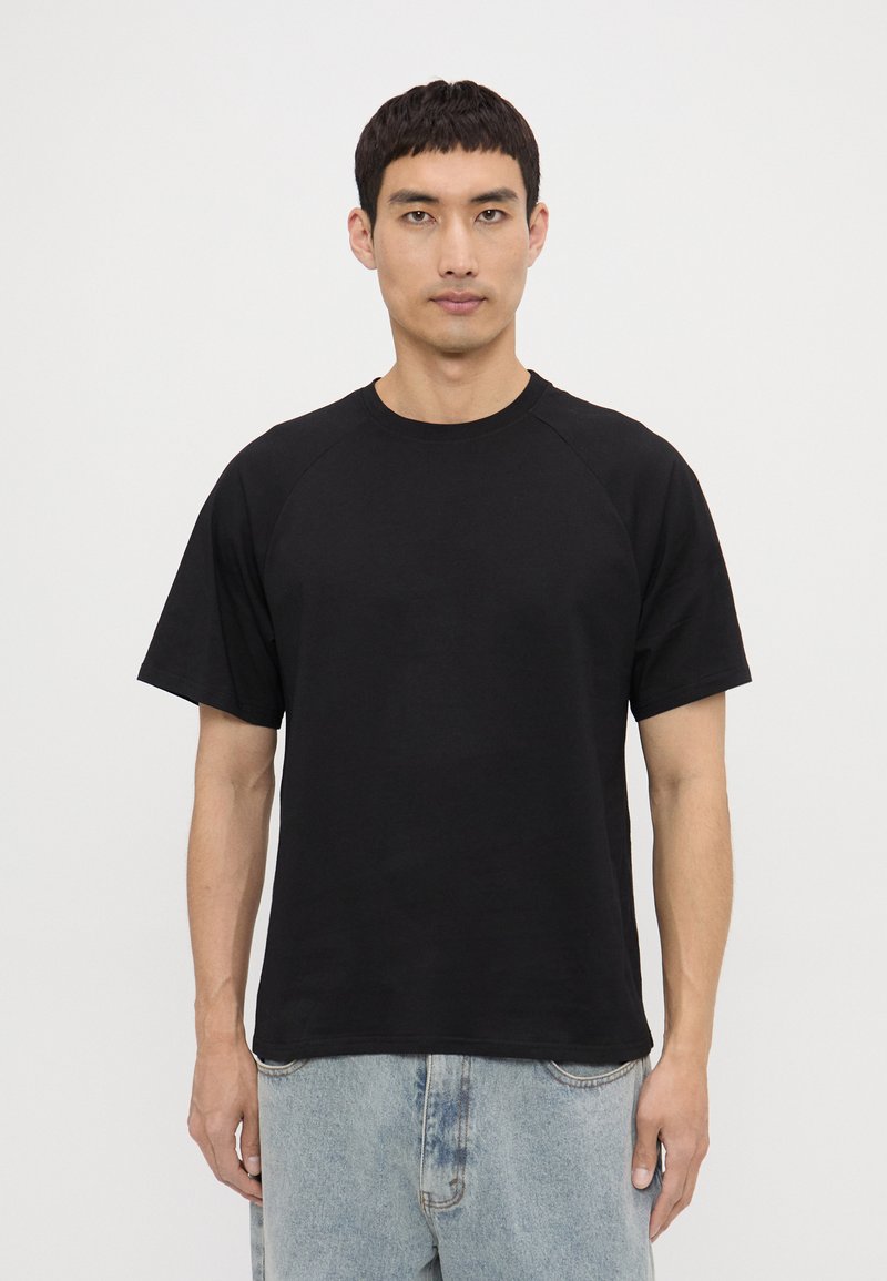 Essential Collective ORGANIC COTTON - Základné tričko - black