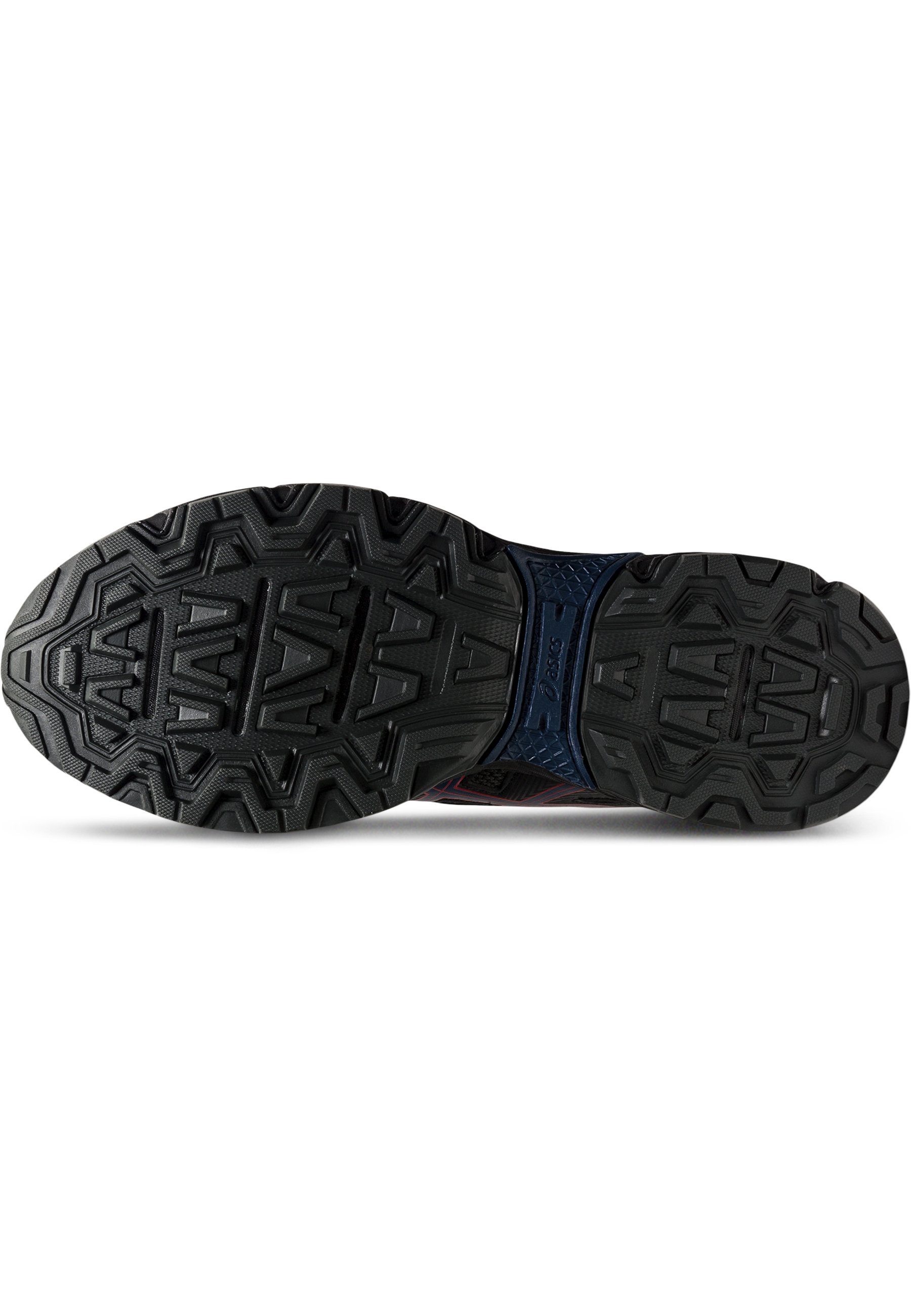 ASICS GEL VENTURE 8 - Trail hardloopschoenen - black fiery red/zwart -  Zalando.nl