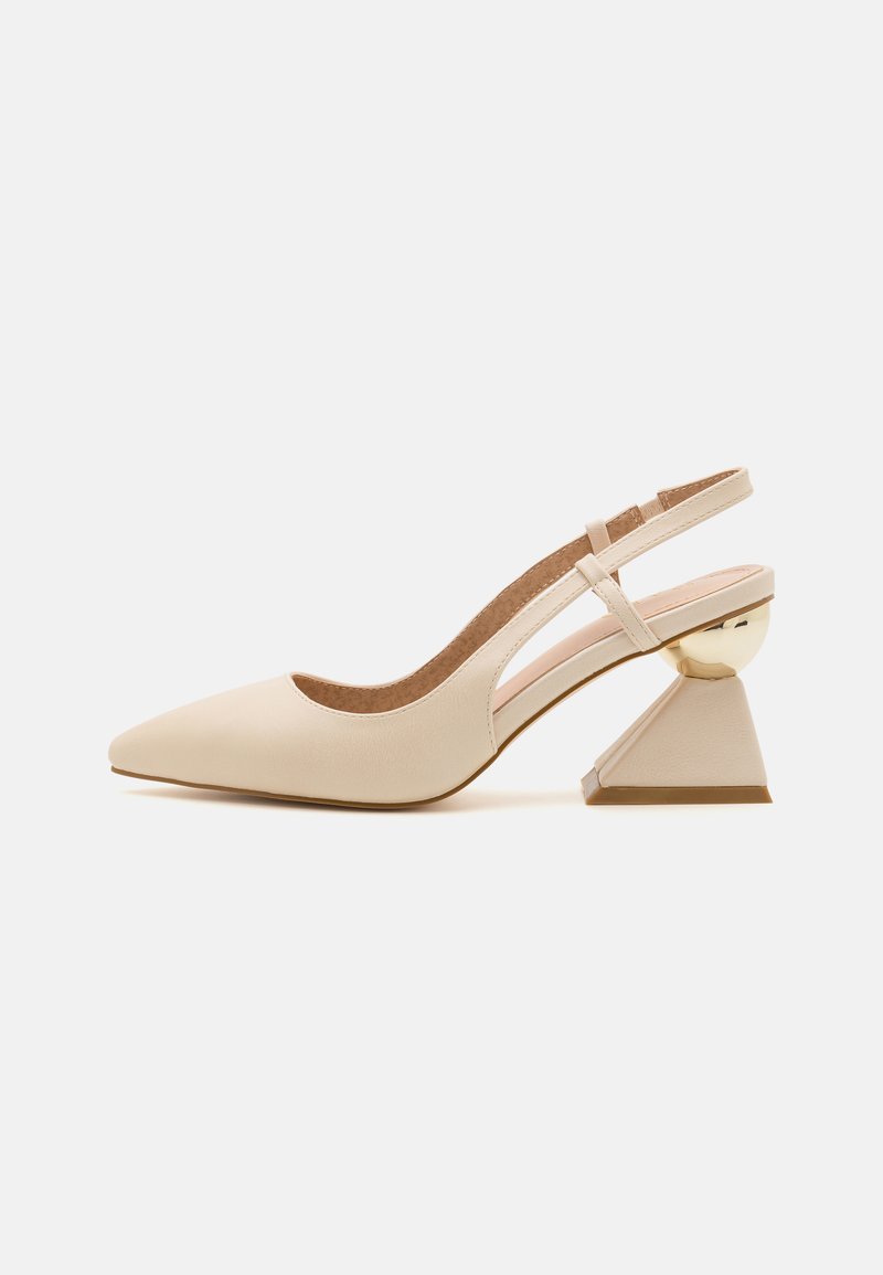 RAID - JASMINE - Klasszikus sarkú cipők - off white, Nagyítás