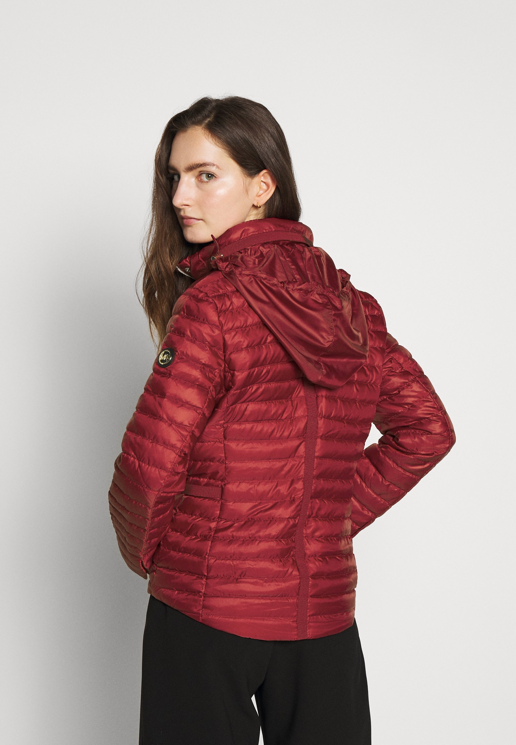 MICHAEL Michael Kors BELTED Dunjacka maroon Zalando.se MICHAEL Michael Kors BELTED Dunjacka new navy Zalando.se