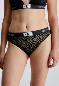 Calvin Klein Underwear - HIGH WAIST - Klasični kroj - black Miniaturna slika 1