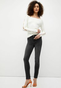 Liu Jo Jeans - BOTTOM UP - Jeans Skinny Fit - black denim Miniatyrbilde 1