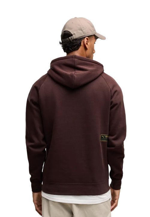 PUMA SPORT GRAPHIC HOLIDAY HOODIE FL 037 VAR - Sudadera con capucha - light brown — photo 3