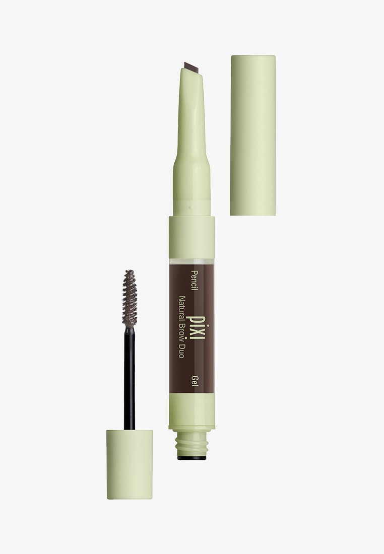 Pixi NATURAL BROW DUO - Eyebrow Pencil - deep brunette