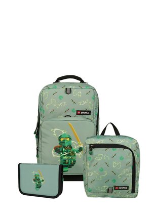 OPTIMO STARTER  SET - Mokyklinių priemonių rinkinys - green