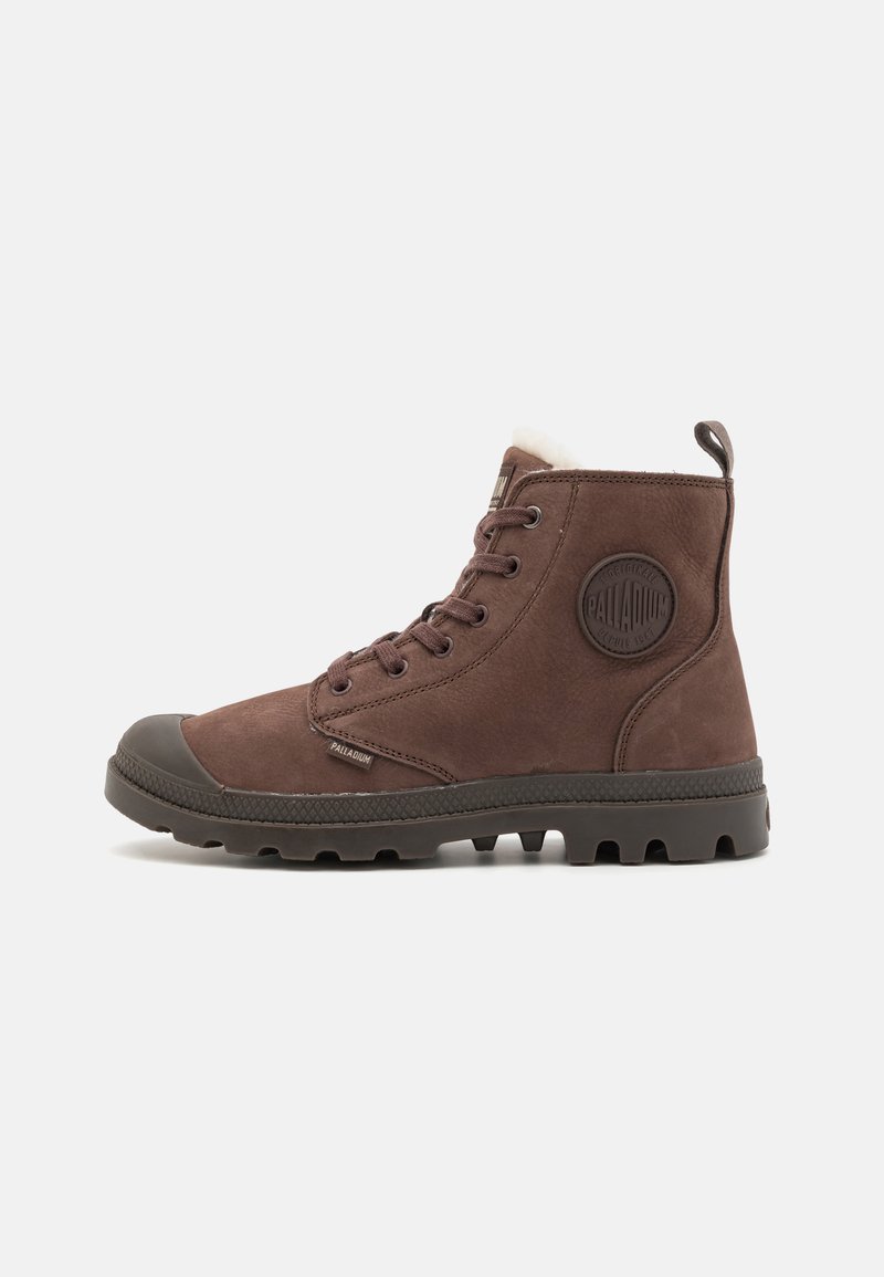 Palladium PAMPA HI ZIP  - Zimní obuv - brown
