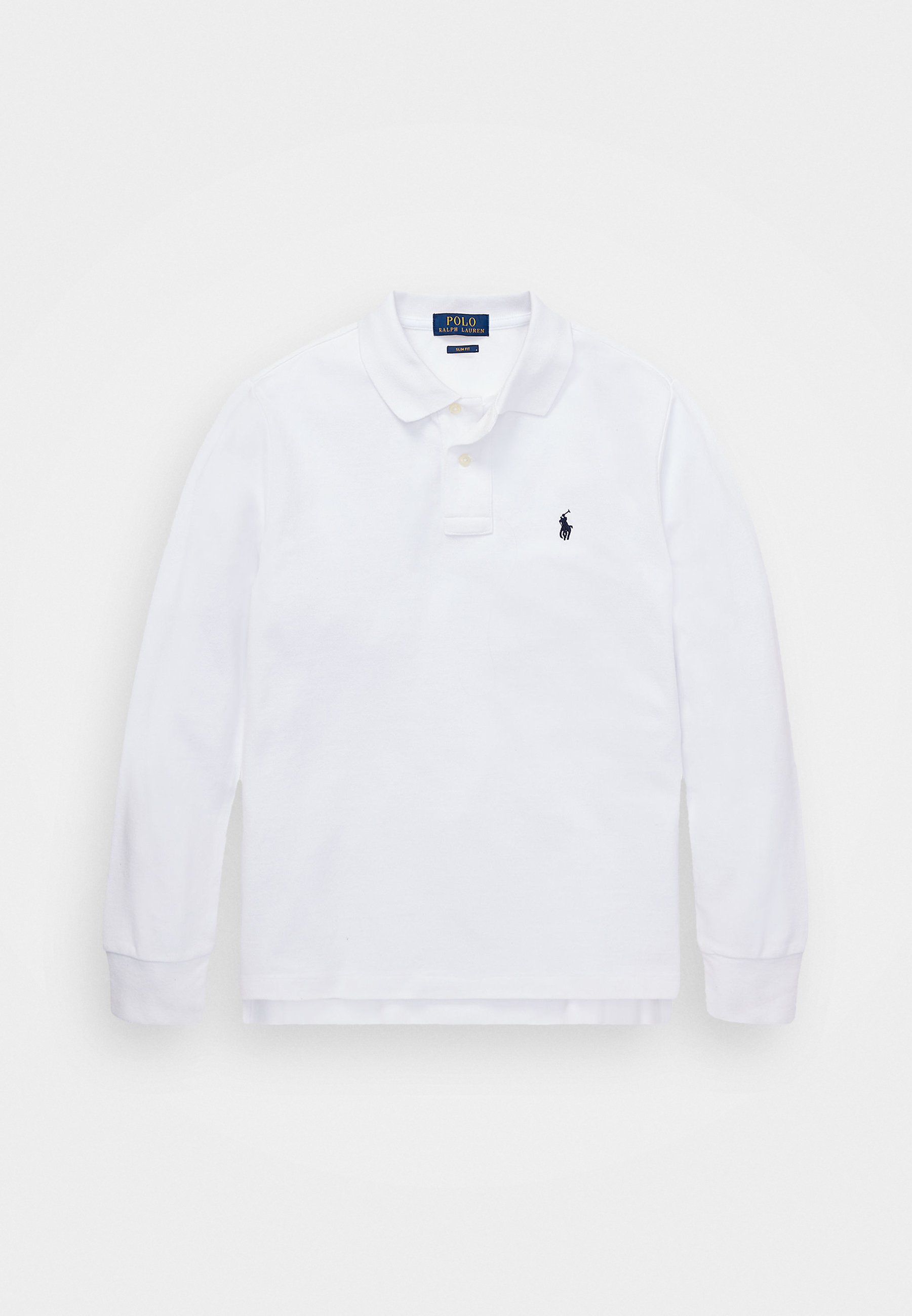 Polo Ralph Lauren SLIM FIT COTTON MESH POLO Polo white/blanco