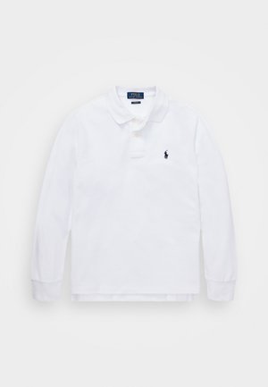 Polo Ralph Lauren SLIM FIT COTTON MESH POLO - Polo - white