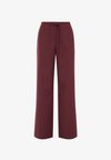 Pantaloni - burgundy red
