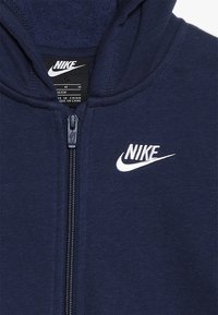 Nike Sportswear HOODIE CLUB UNISEX - Tröja med dragkedja - midnight navy