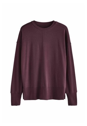 SOFT TOUCH COSY SEAM CREW NECK - Džemperis - berry red