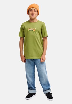 Quiksilver, - T-shirt z nadrukiem