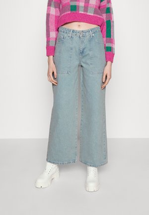 The Ragged Priest LOW RISE - CARPENTER RELEASE  - Laza szabású farmerek - light blue