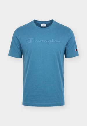 Champion, SPORTSWEAR T-SHIRT STANDARD FIT - Tričko s potlačou - blue