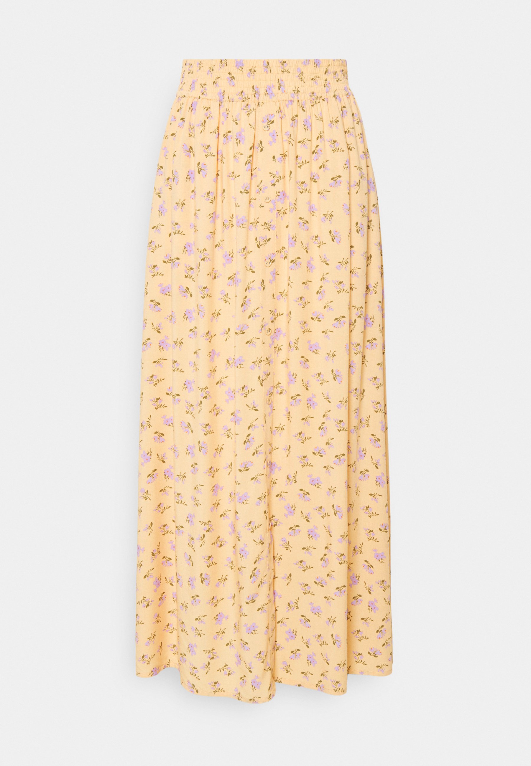 rayon petite maxi skirt
