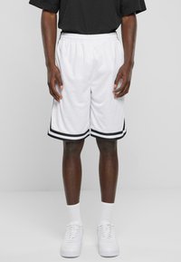 Urban Classics STRIPES  - Treniņtērpa apakšdaļas - white black white
