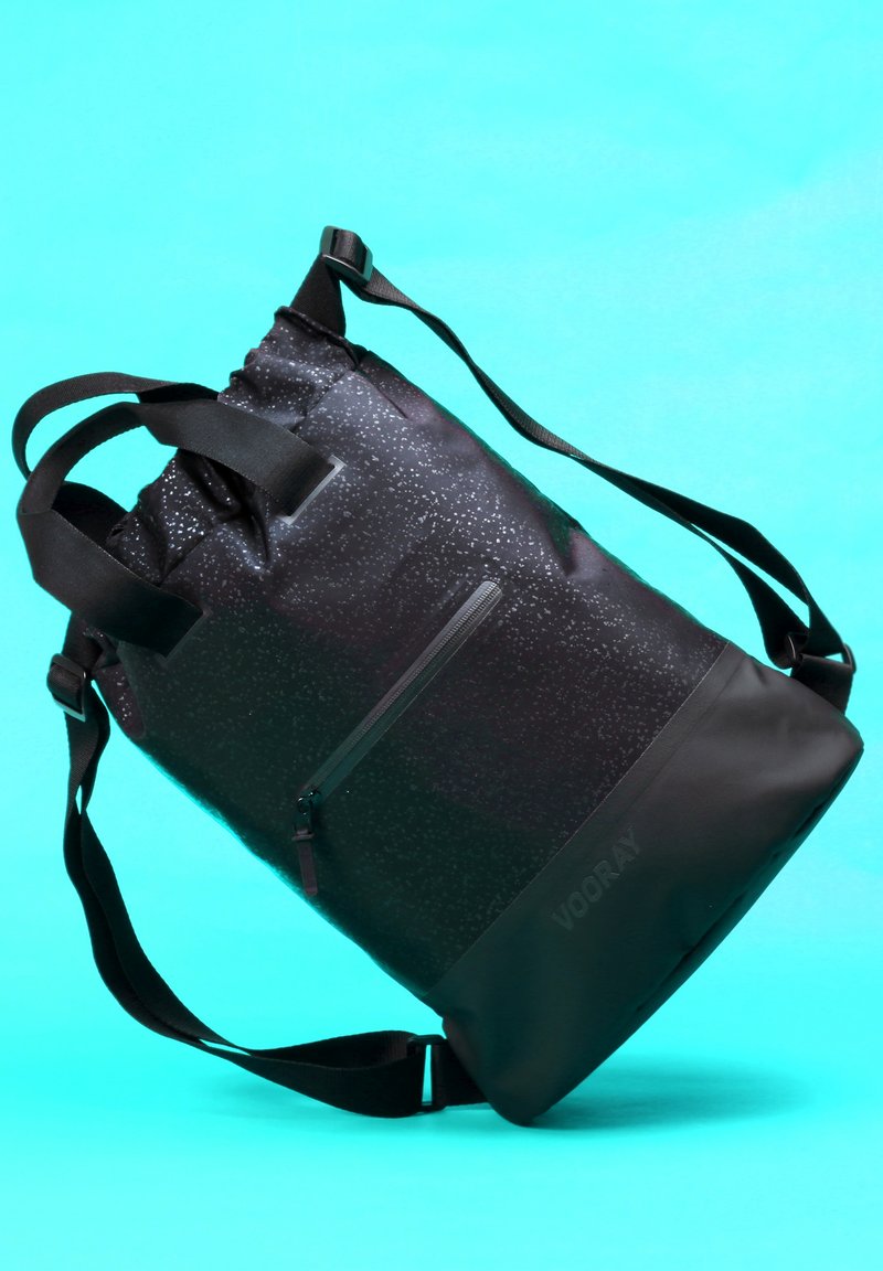 Damen Handtaschen | VOORAY FLEX CINCH Tagesrucksack black foil/schwarz meliert - AI46789 Damen Handtaschen | VOORAY FLEX CINCH Tagesrucksack black foil/schwarz meliert - AI46789
