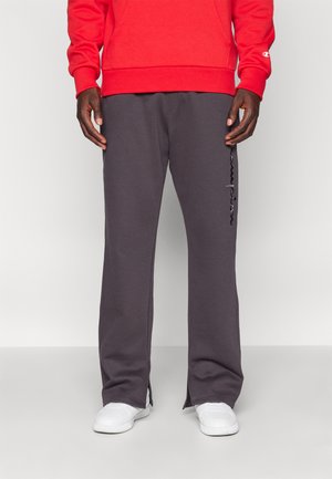 Champion ICONS STRAIGHT CUFF PANTS TONAL LOGO - Tepláky - anthracite