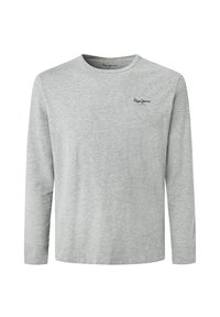 ORIGINAL BASIC  - Top s dlouhým rukávem - grey marl