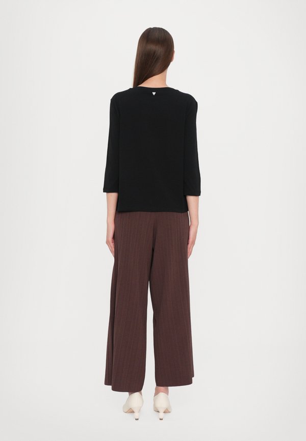 MULTIA - Long sleeved top - nero2