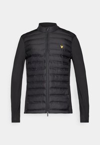 HYBRID FULL ZIP JACKET - Jakna za nošenje na otvorenom - jet black