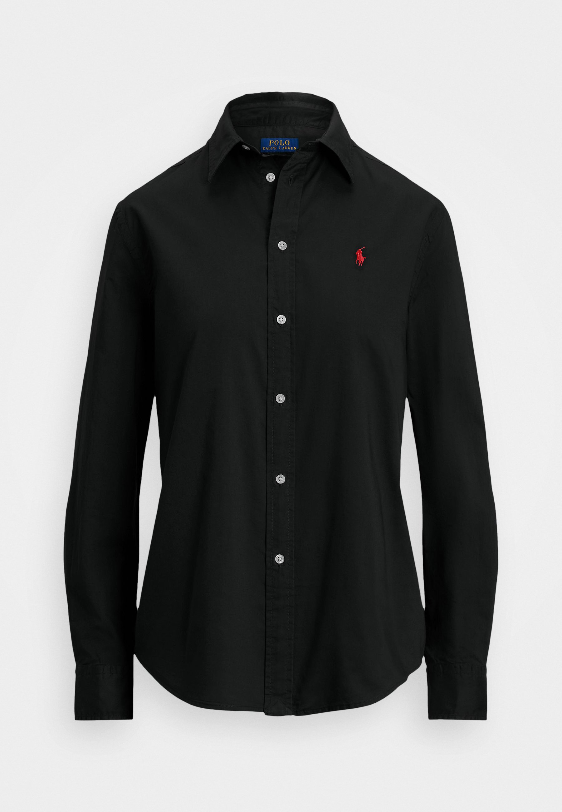 売れ筋商品|||ラルフローレン シャツ レディース トップス BUTTONED PLACKET LONG SLEEVE POLO SHIRT - Button-down blouse - black s7-1500583_lifestyle?wid=1200&
