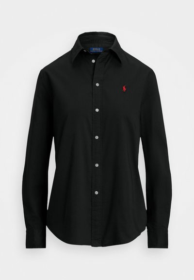 Polo Ralph Lauren LONG SLEEVE BUTTON FRONT SHIRT - Πουκαμίσα με κουμπιά - black