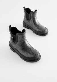 Next Stivali di gomma - black glitter